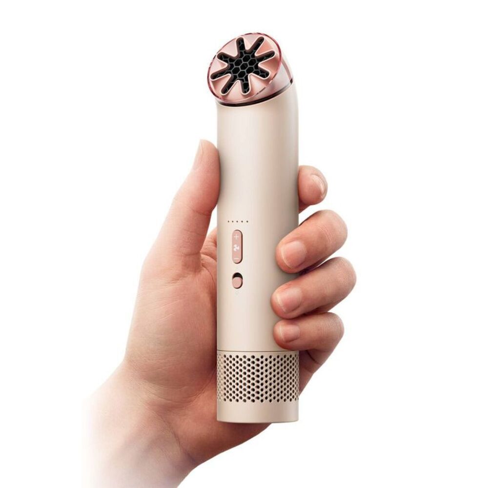 Dyson HushJet Portable Mini Cool fan Stone/Blush